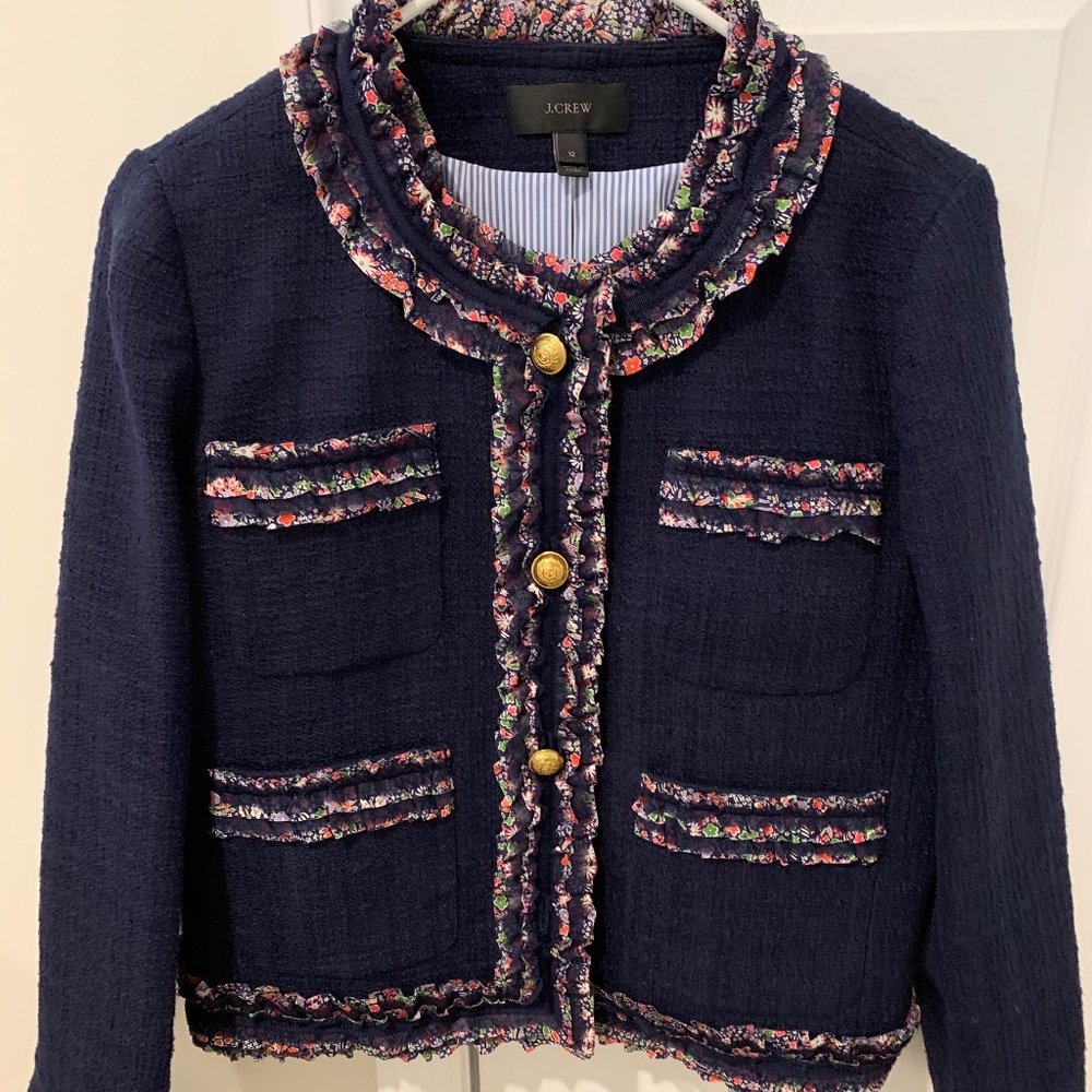 J CREW LIBERTY JACKET SIZE 12